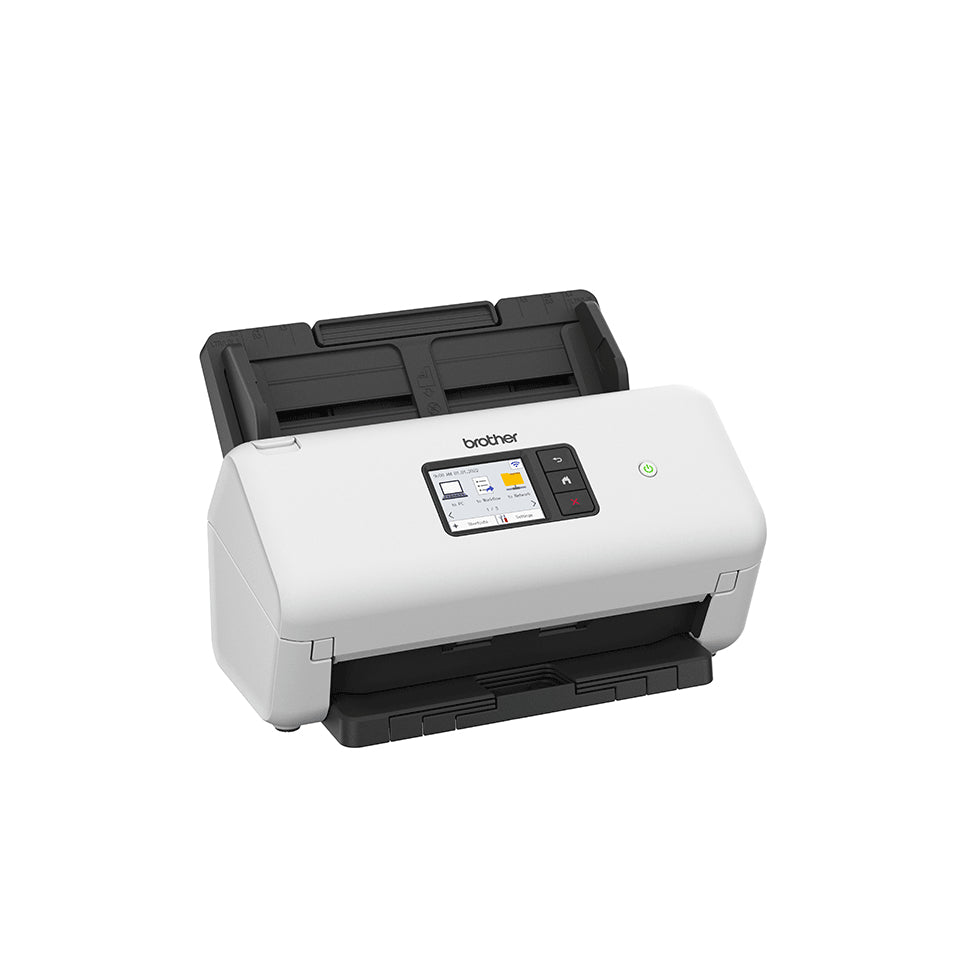 Brother ADS-4500W escaner Escáner con alimentador automático de documentos (ADF) 600 x 600 DPI A4 Negro, Blanco (6)