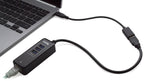 Plugable Technologies USBC-AF3 cable USB USB 3.2 Gen 1 (3.1 Gen 1) 0,2 m USB A 5 Gbit/s Negro (2)