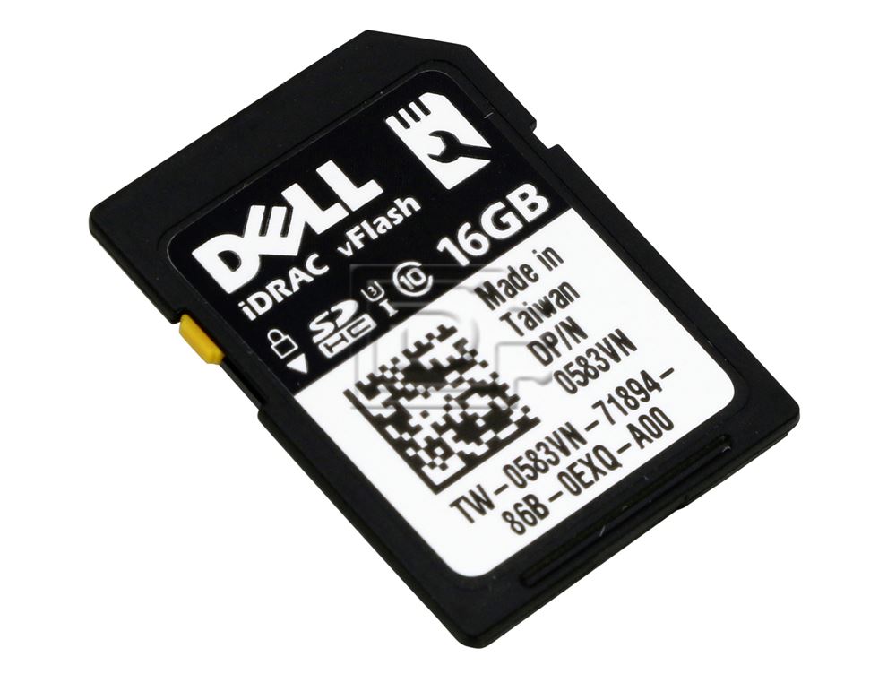 Dell 16GB IDRAC VFLASH tarjeta SD 583VN-RFB – Reacondicionado
