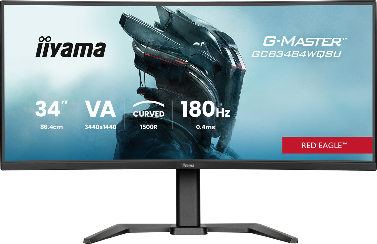 iiyama G-MASTER GCB3484WQSU-B1 pantalla para PC 86,4 cm (34") 3440 x 1440 Pixeles UltraWide Quad HD LED Negro (2)