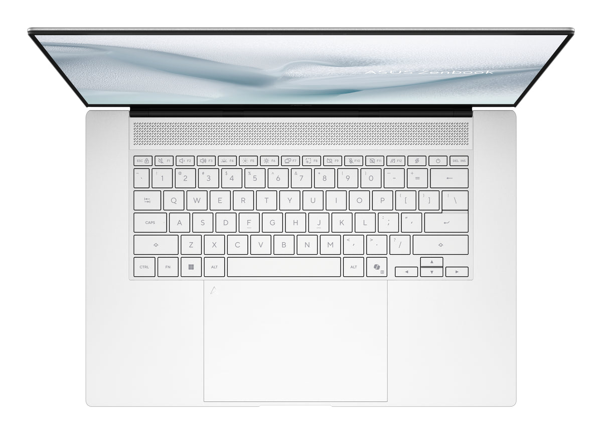 ASUS Zenbook S16 UM5606GA-SS335W Copilot+ PC AMD Ryzen AI 9 465 Portátil 40,6 cm (16") 3K 32 GB LPDDR5x-SDRAM 1 TB SSD Wi-Fi 7 (802.11be) Windows 11 Home Blanco (4)