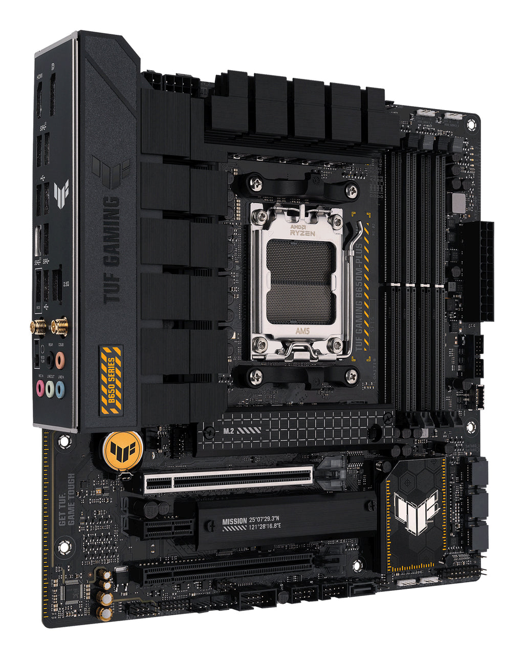 ASUS TUF GAMING B650M-PLUS WIFI AMD B650 Zócalo AM5 micro ATX (4)
