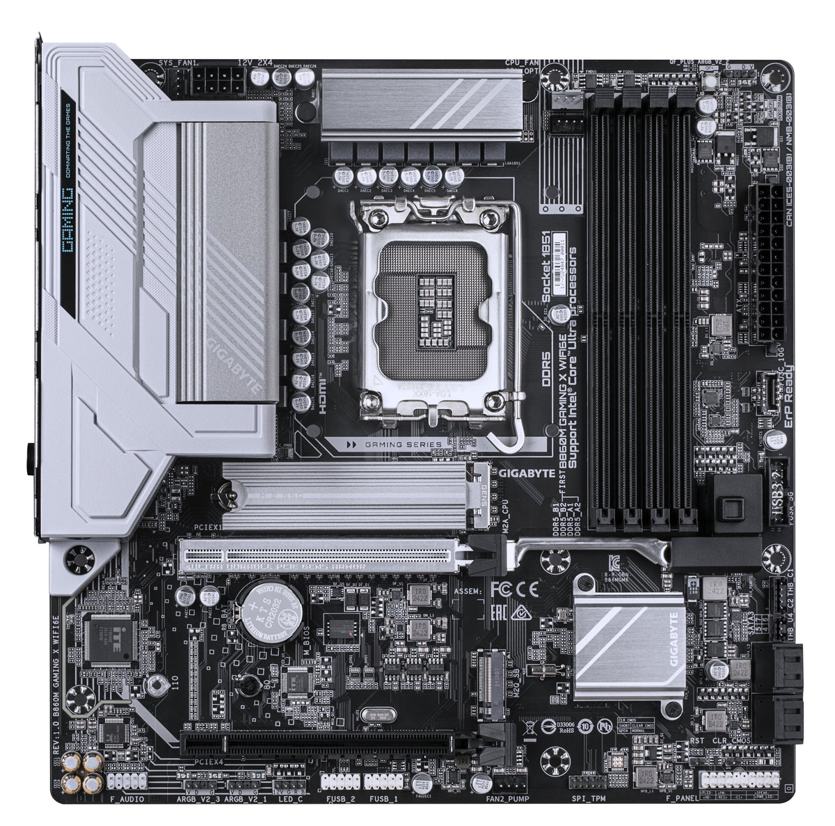 GIGABYTE B860M GAMING X WIFI6E placa base Intel B860 LGA 1851 (Socket V1) micro ATX (2)