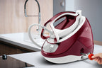 Tefal GV9220 estación plancha al vapor 2600 W Durilium AirGlide Autoclean soleplate Borgoña, Blanco (2)