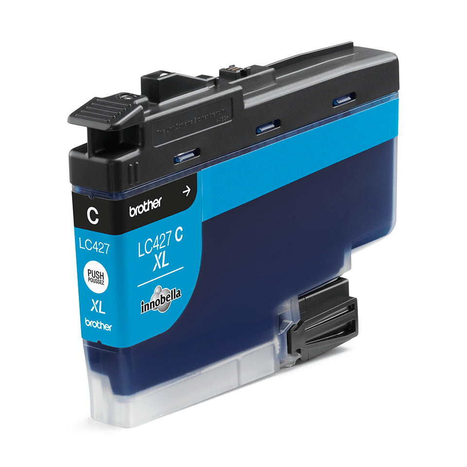 Brother LC-427XLC cartucho de tinta 1 pieza(s) Original Alto rendimiento (XL) Cian (5)