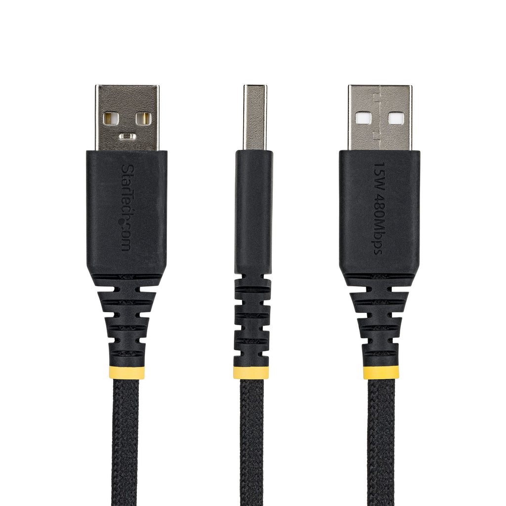 StarTech.com USB2AC30CMBR cable USB USB 2.0 0,3 m USB A USB C 0,48 Gbit/s Negro (3)