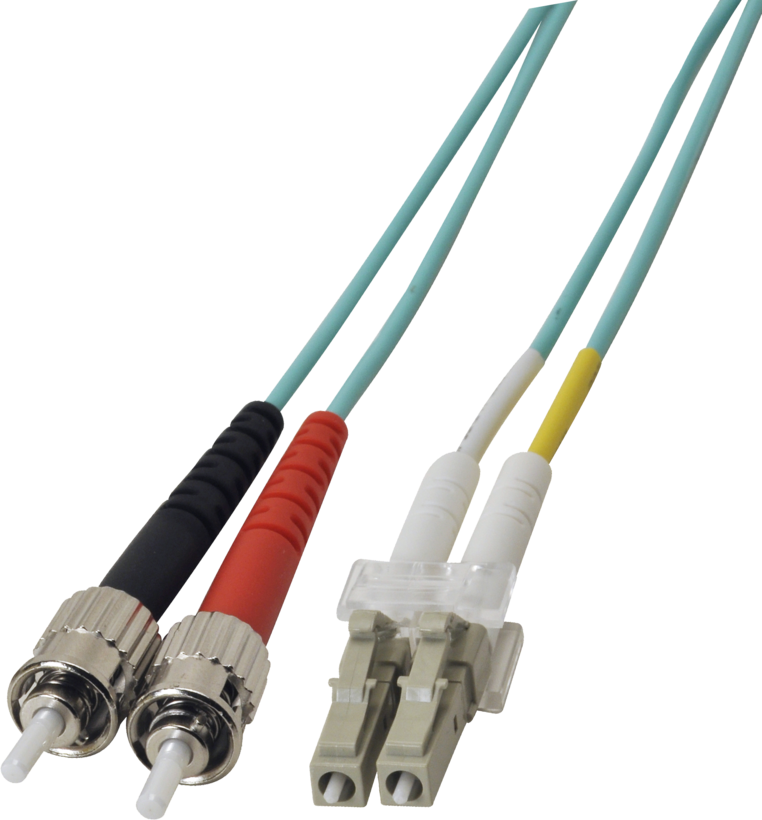 Cable patch dúplex FO LC-ST 3 m 50/125 µ (3)