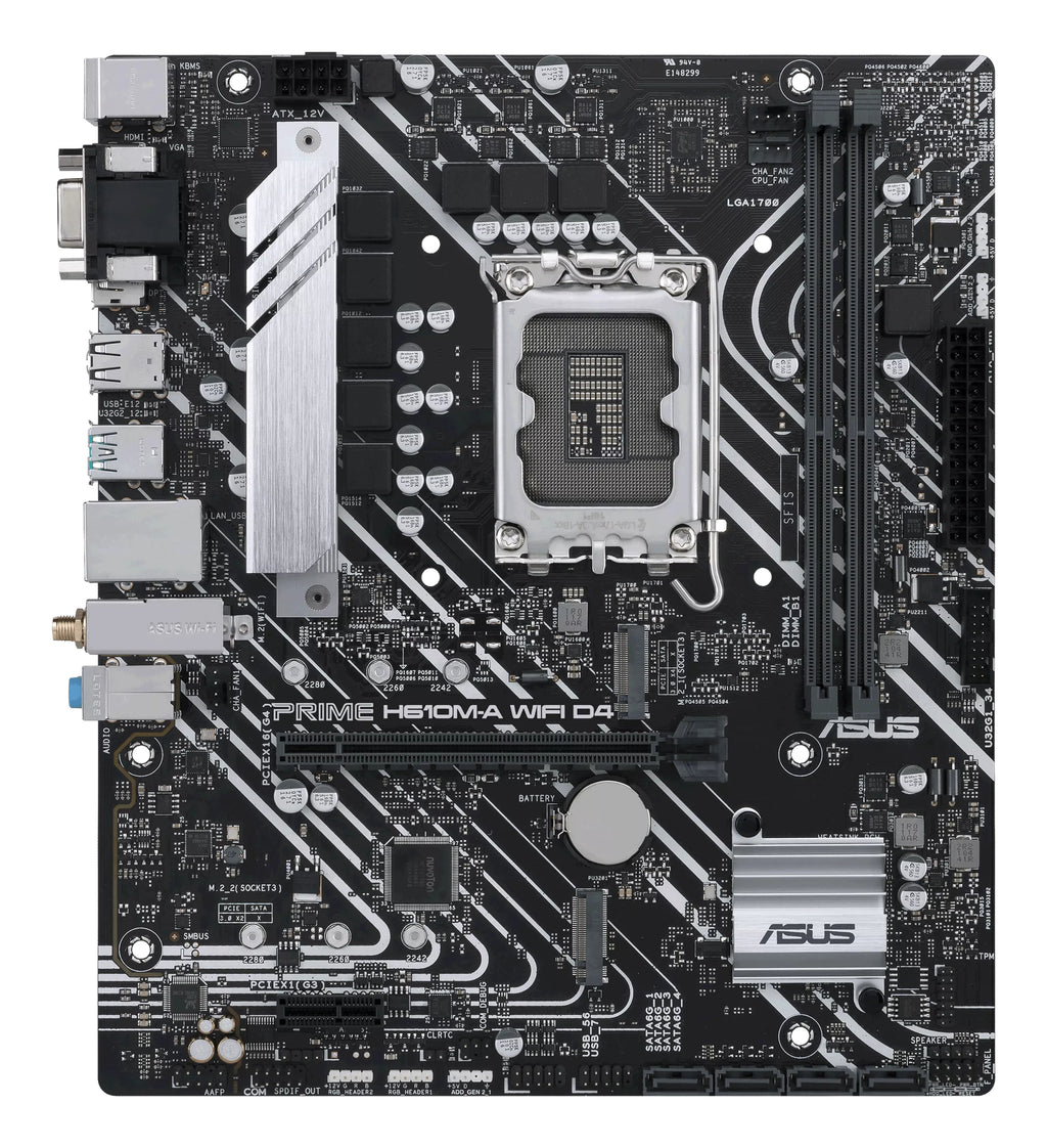 ASUS PRIME H610M-A WIFI D4 Intel H610 LGA 1700 micro ATX (3)