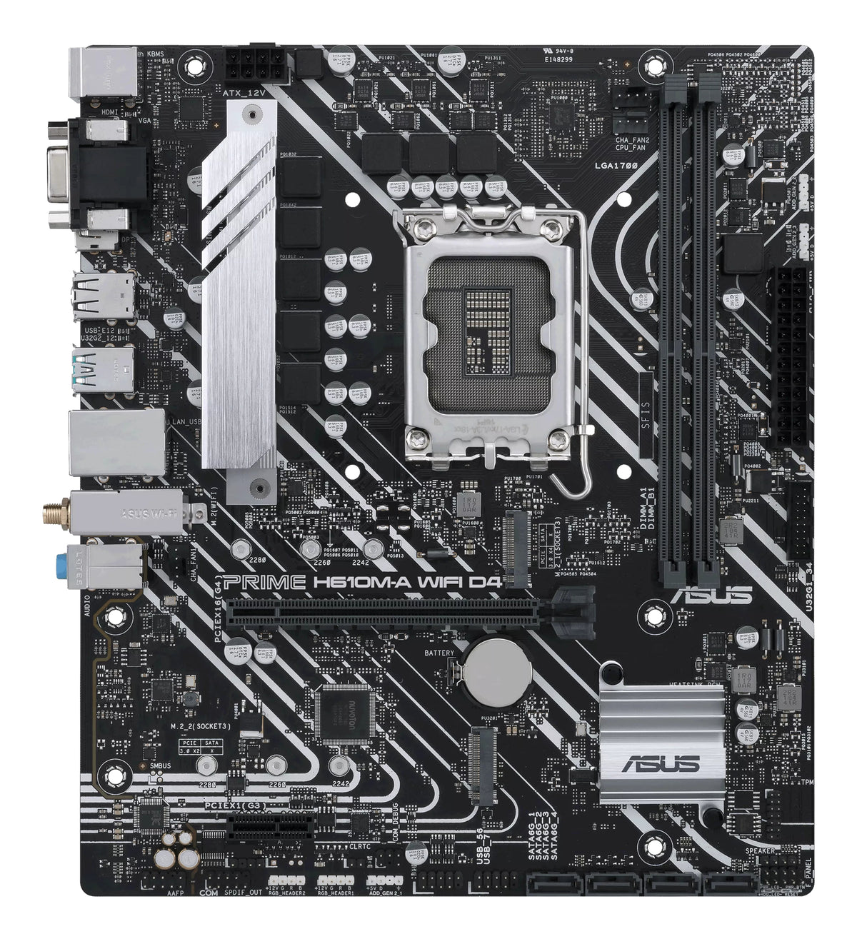 ASUS PRIME H610M-A WIFI D4 Intel H610 LGA 1700 micro ATX (3)