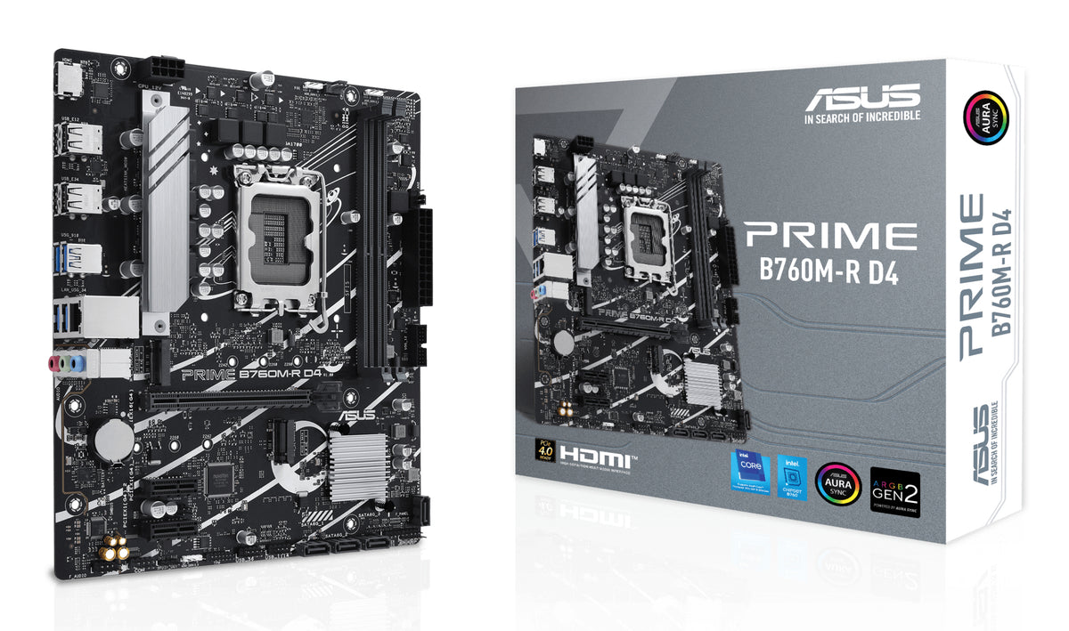 ASUS PRIME B760M-R D4 Intel B760 LGA 1700 micro ATX (2)