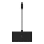 Adaptador multipuerto - USB-C - VGA, HDMI - 1GbE