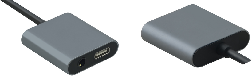 Adaptador USB-C m. - jack h. + USB-C (2)