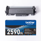 Brother TN-2590XL cartucho de tóner 1 pieza(s) Original Negro (4)
