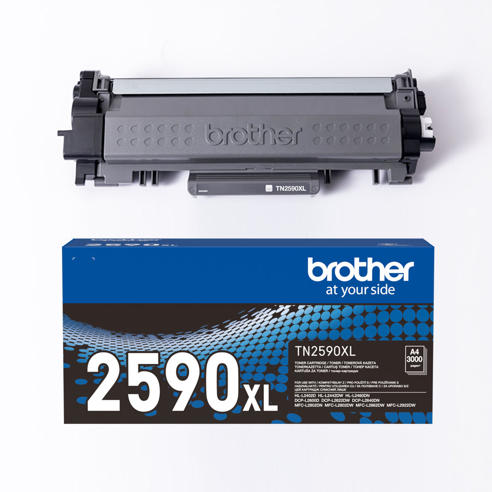 Brother TN-2590XL cartucho de tóner 1 pieza(s) Original Negro (4)