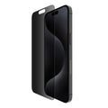 Protector de pantalla para teléfono móvil - cristal - con filtro de privacidad - para Apple iPhone 15 Pro Max