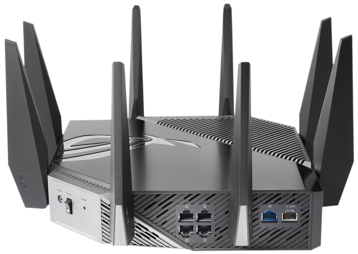 ASUS GT-AXE11000 router inalámbrico Gigabit Ethernet Tribanda (2.4 GHz / 5 GHz / 6 GHz) Negro (8)