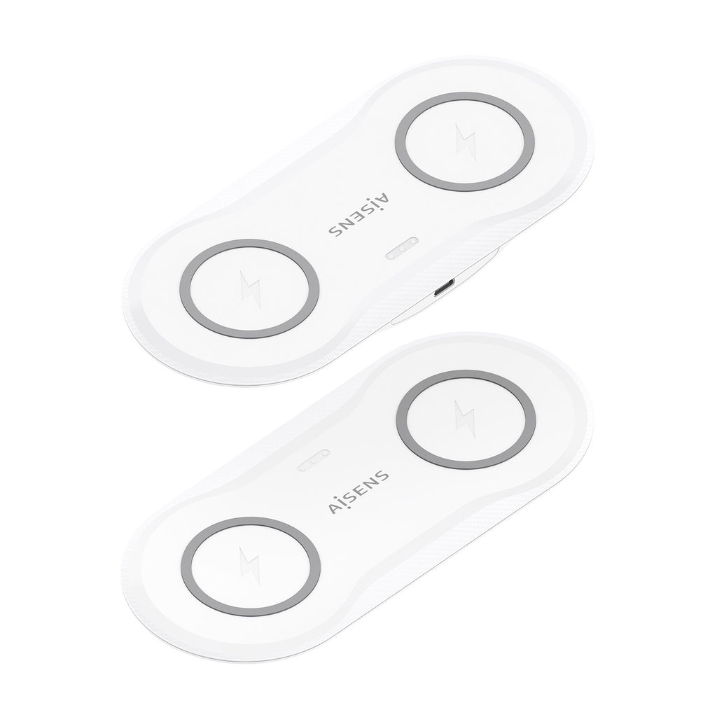 AISENS ASCH-15W2WC059-W cargador de dispositivo móvil Auriculares, Smartphone Cargador inalámbrico Interior (5)