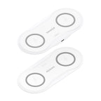 AISENS ASCH-15W2WC059-W cargador de dispositivo móvil Auriculares, Smartphone Cargador inalámbrico Interior (5)