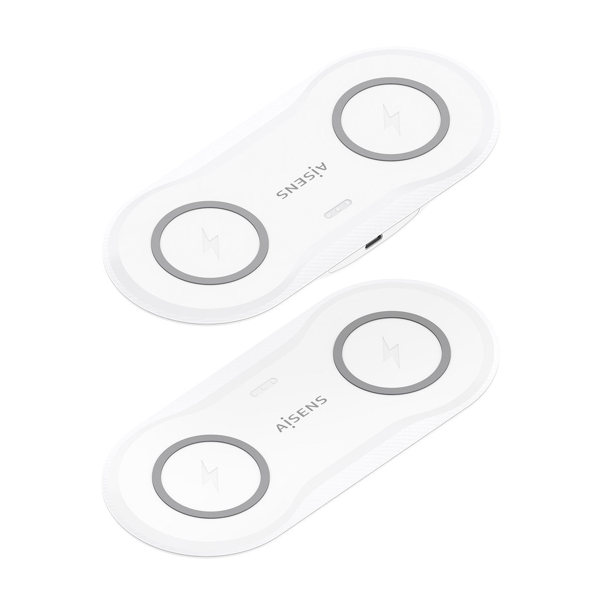 AISENS ASCH-15W2WC059-W cargador de dispositivo móvil Auriculares, Smartphone Cargador inalámbrico Interior (5)