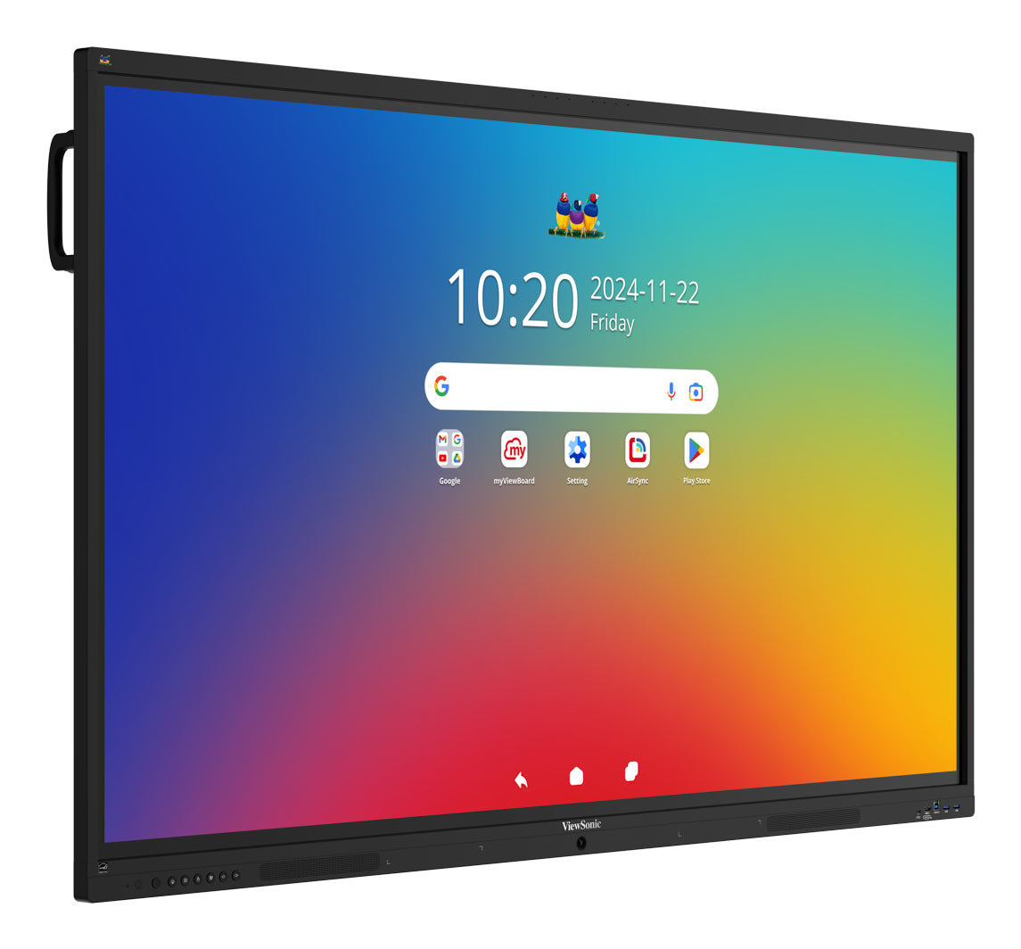 Viewsonic IFP 75IN 4K ANDROID 16 EDLA 64 pizarra blanca interactiva 190,5 cm (75") 3840 x 2160 Pixeles Pantalla táctil (5)