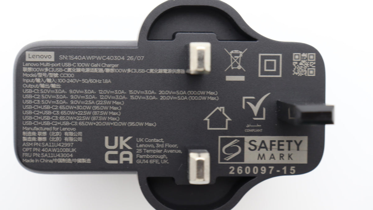 AC_ADAPTER Lenovo 100W3C