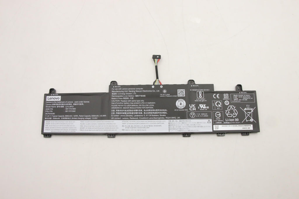 42Wh 3-cell lithium-ion