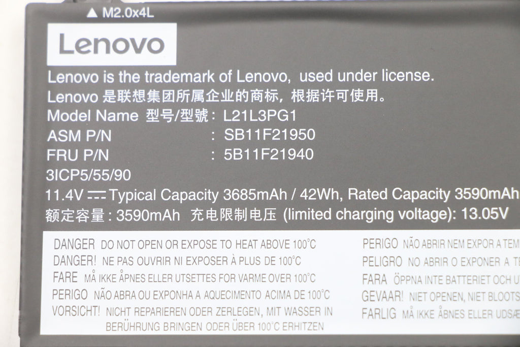 42Wh 3-cell lithium-ion