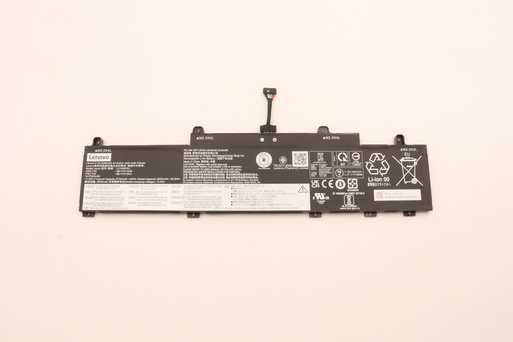 42Wh 3-cell lithium-ion