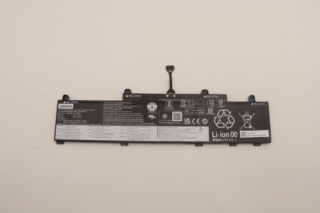 42Wh 3-cell lithium-ion