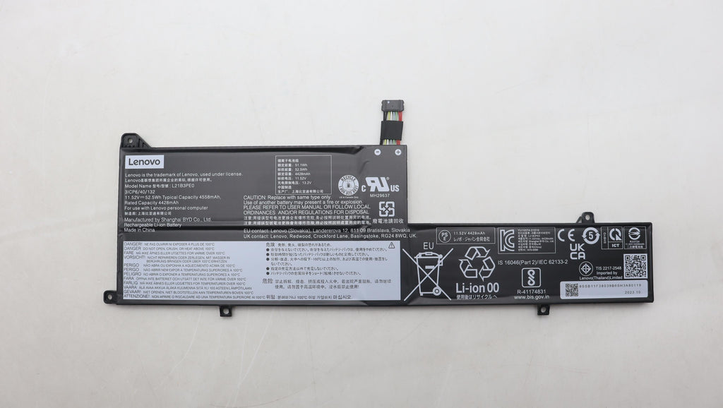 3-cell lithium-ion battery