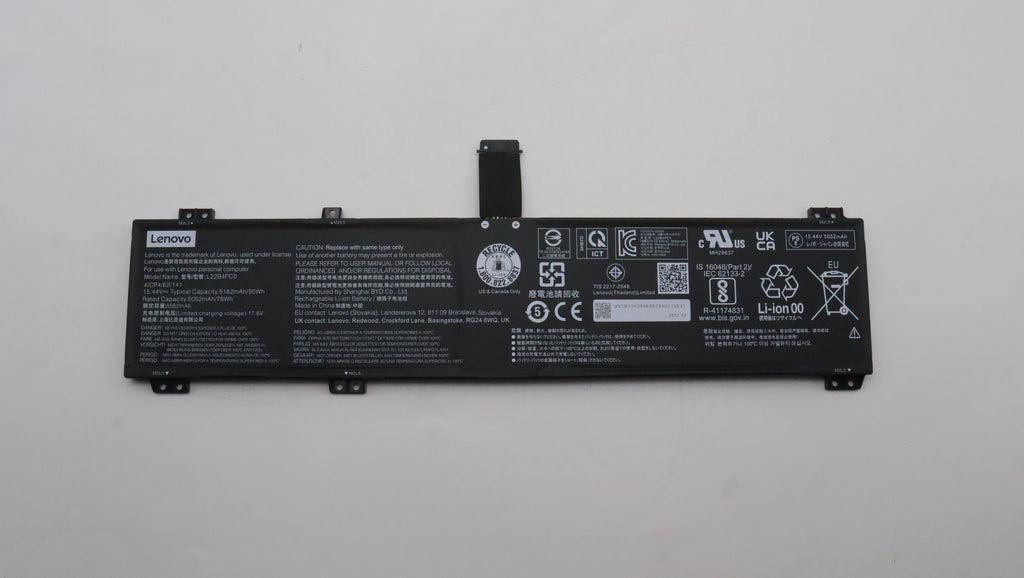 80Wh 4-cell laptop battery,