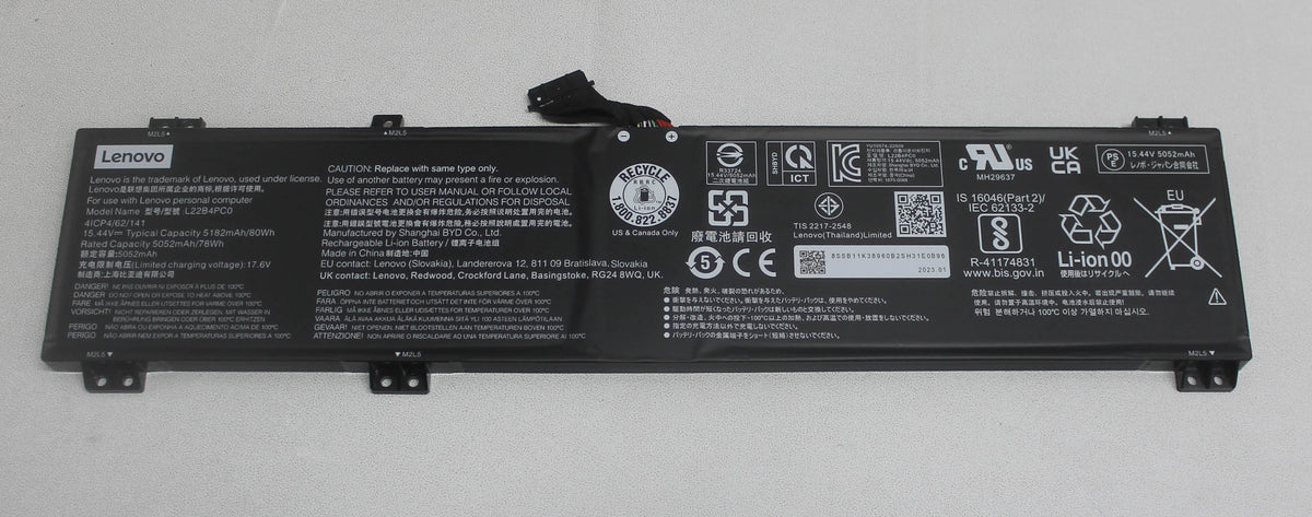 Lenovo 80Wh 4-cell lithium-ion 5B11K38955 (2)