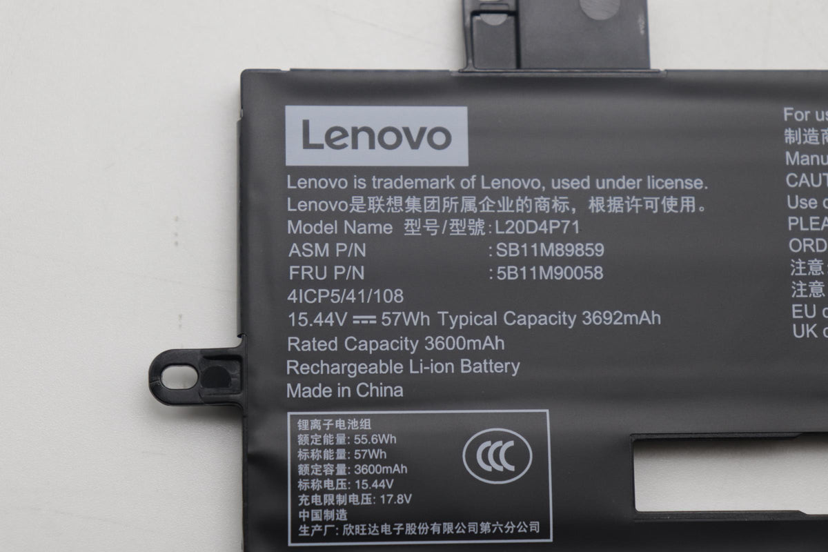 Internal 4-cell Lithium-Ion