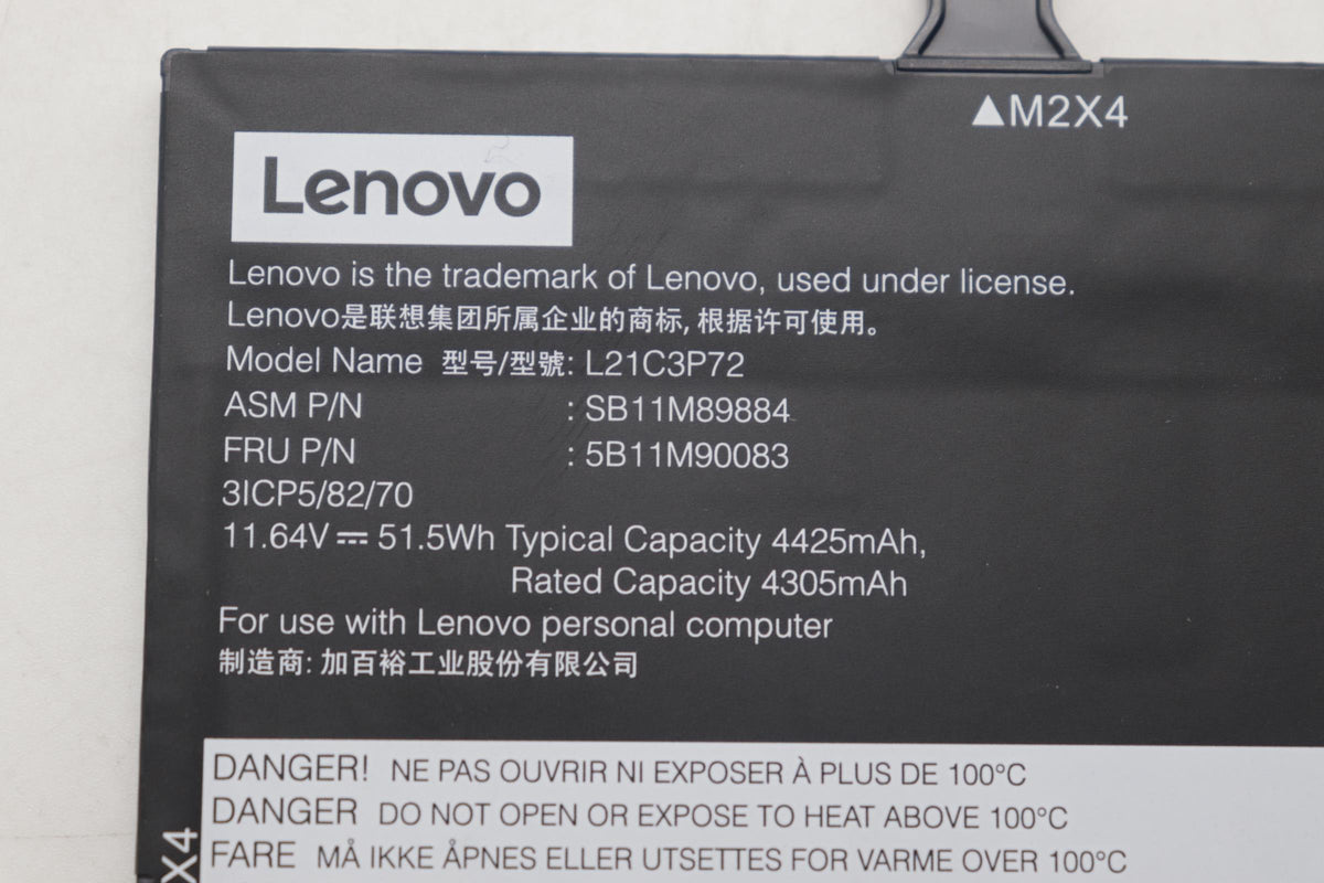 51.5Wh Internal Lithium-Ion