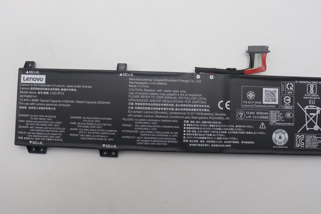 80Wh 4-cell lithium-ion