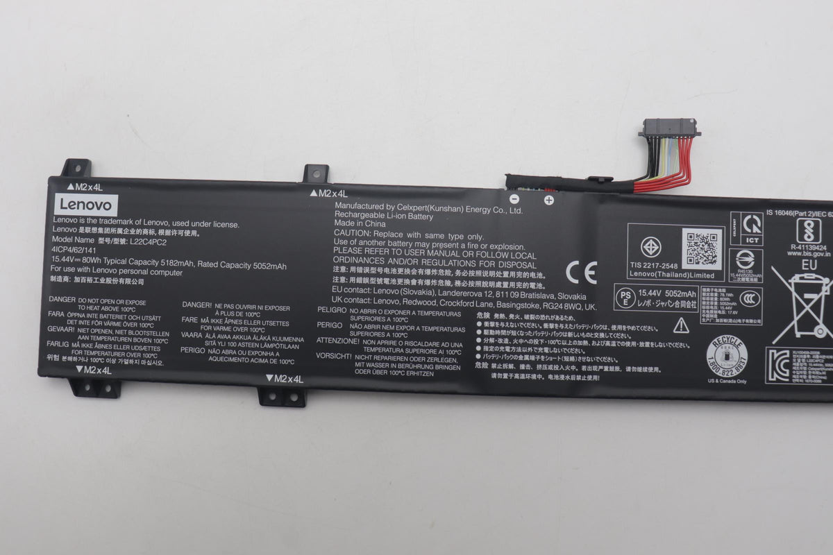 80Wh 4-cell lithium-ion
