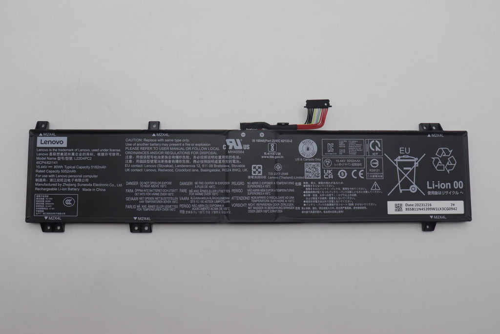 80Wh 4-cell lithium-ion