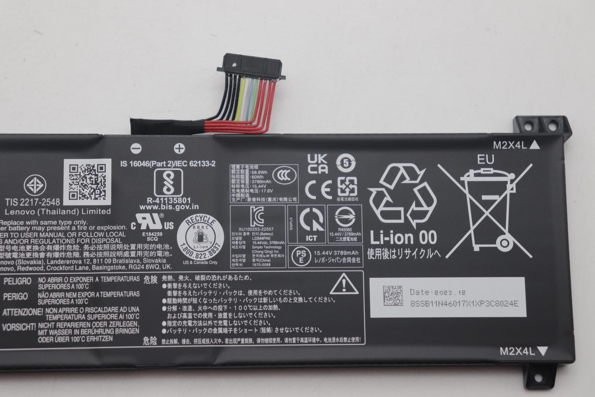 60Wh 4-cell lithium-ion