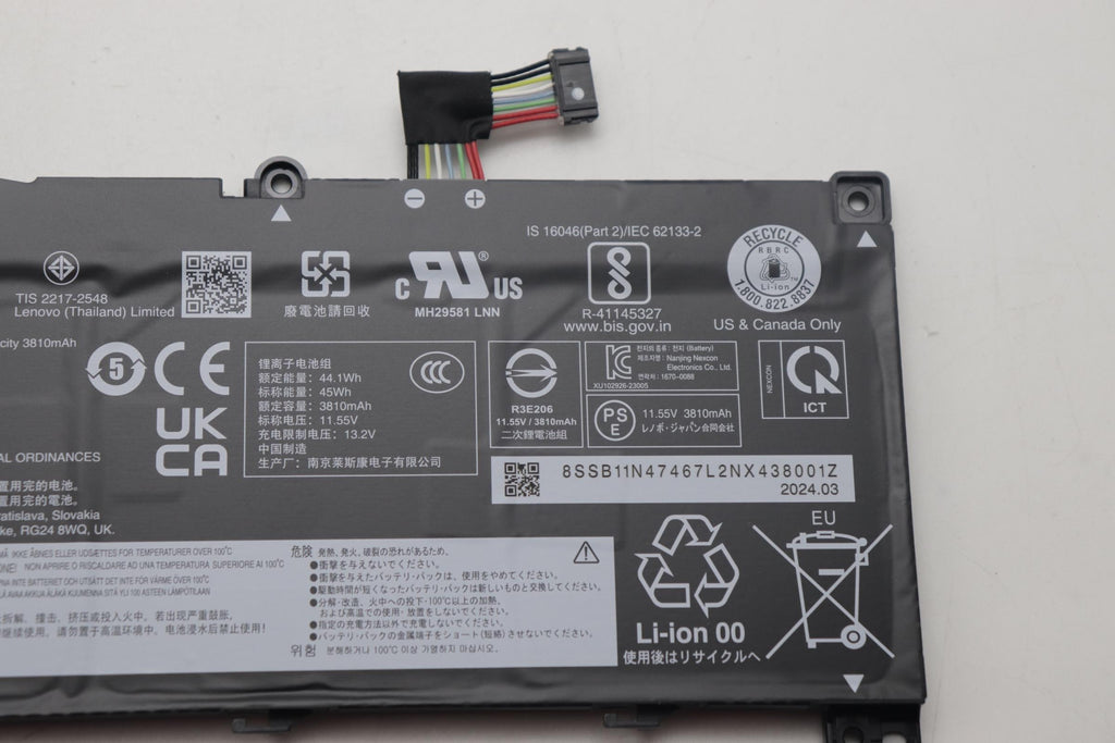 45Wh 3-cell laptop battery,