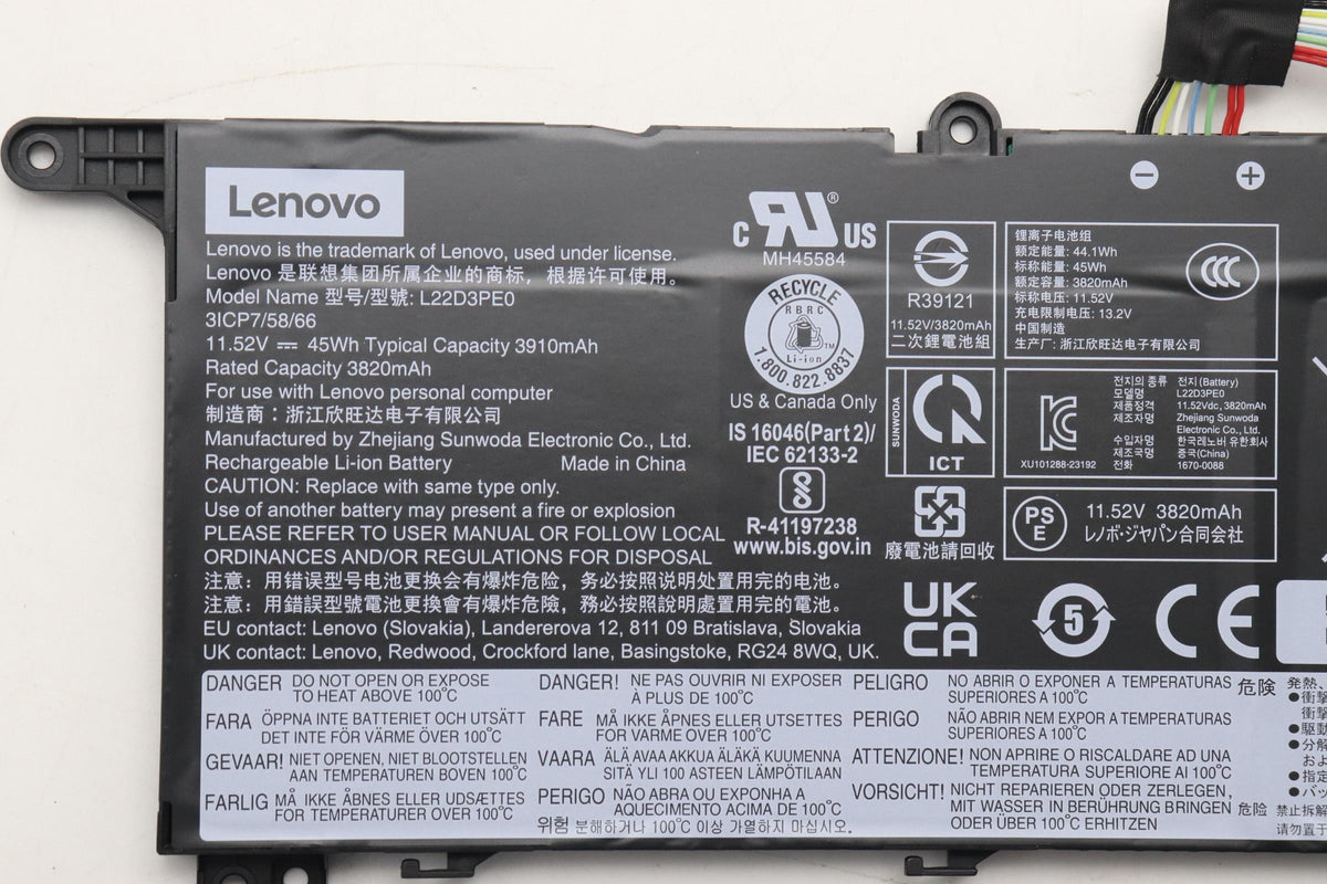 3-cell lithium-ion battery