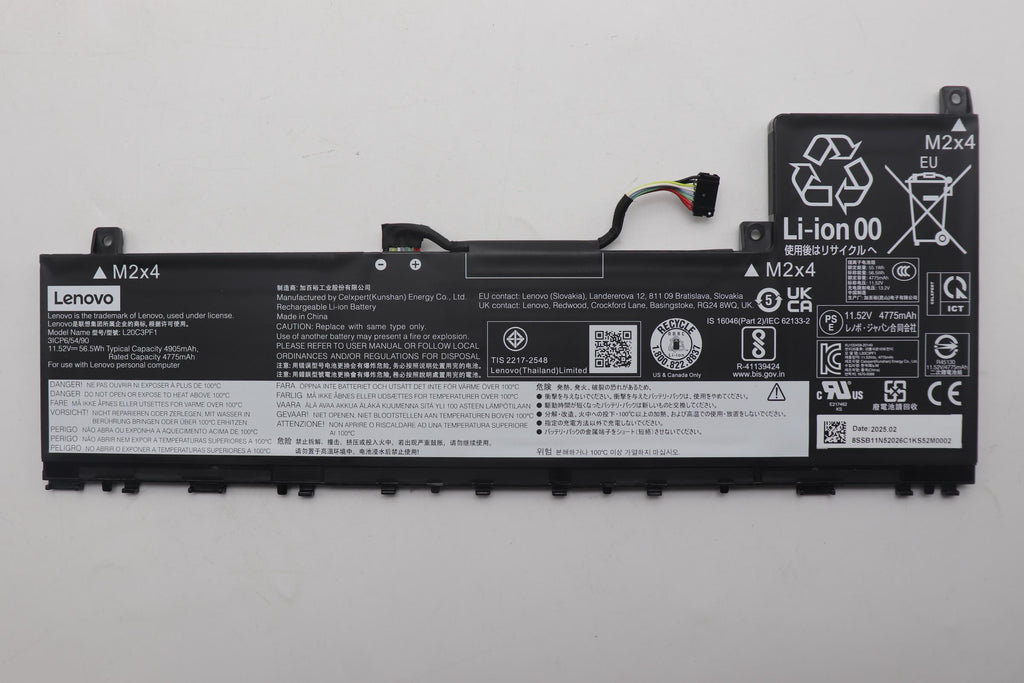 BATTERY 4cell56.5Wh 11.52V
