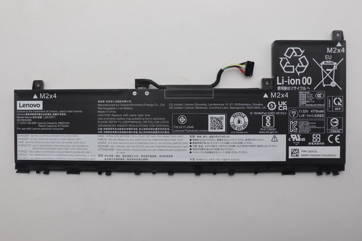 BATTERY 4cell56.5Wh 11.52V