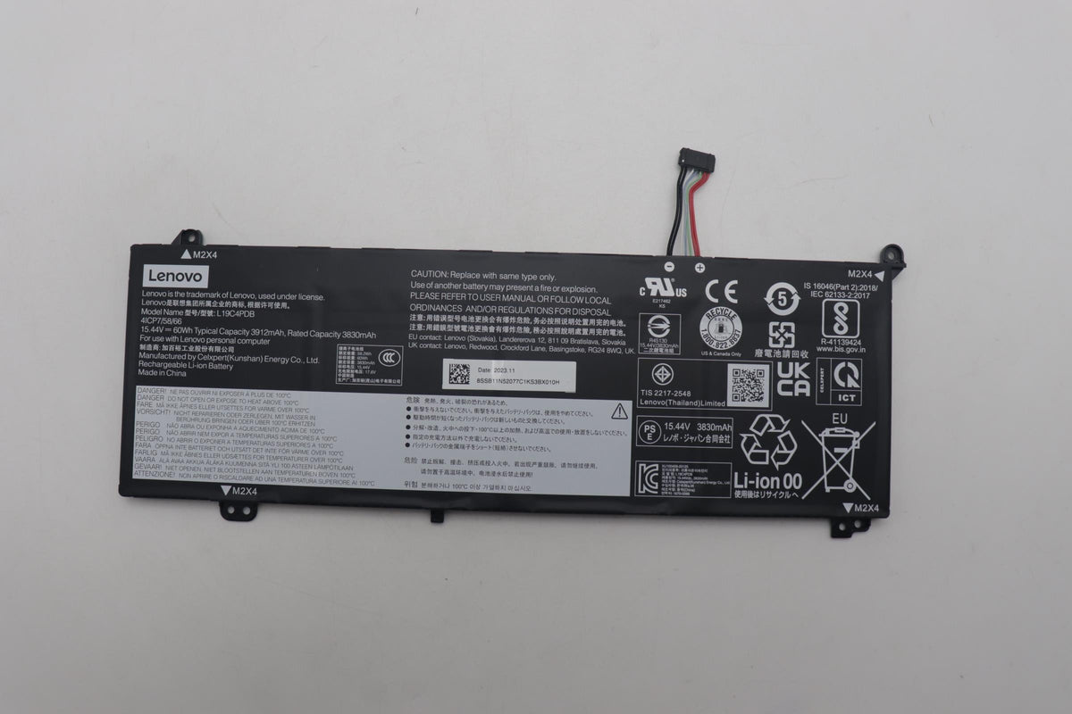 60Wh lithium-ion battery for