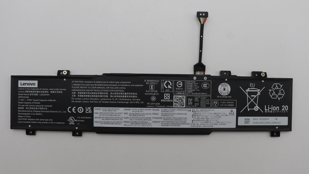 BATTERY 3cell 47Wh 11.25V