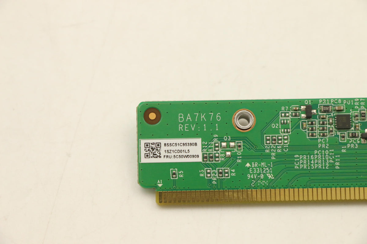 PCIe x4 riser card for Lenovo - Tiny systems - Warranty: 3M