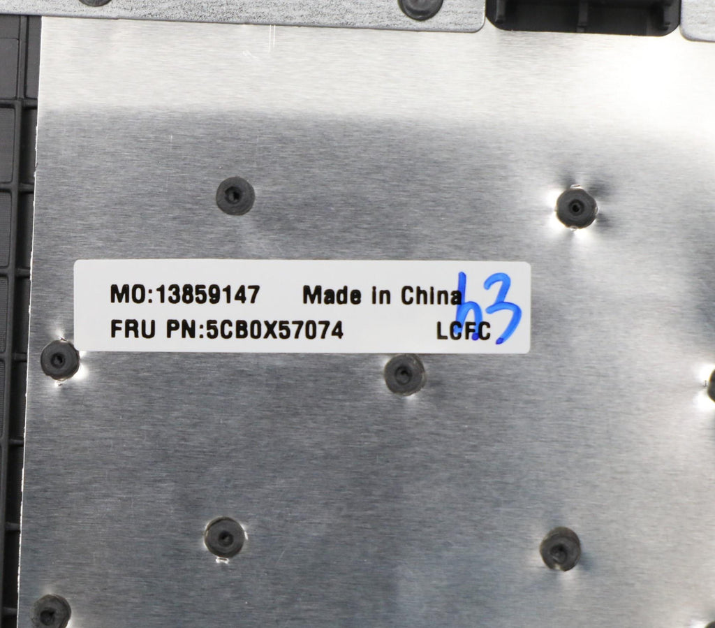 Upper case assembly with UK - keyboard layout for Lenovo - laptops - Warranty: 6M