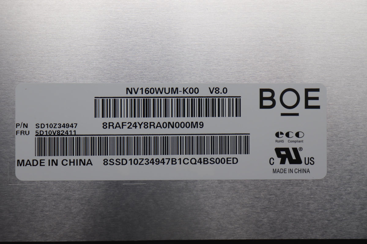 16.0" WUXGA IPS anti-glare