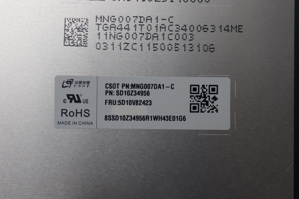 16.0" WQXGA IPS laptop display