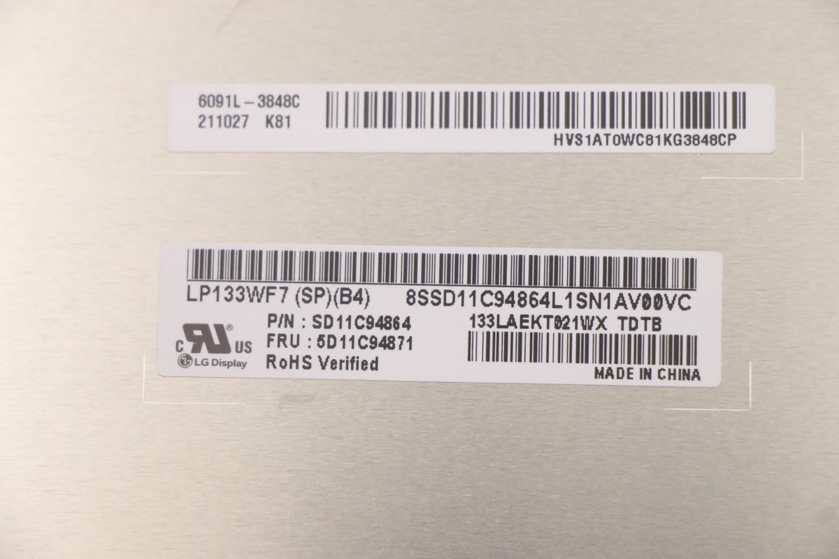13.3-inch FHD IPS display
