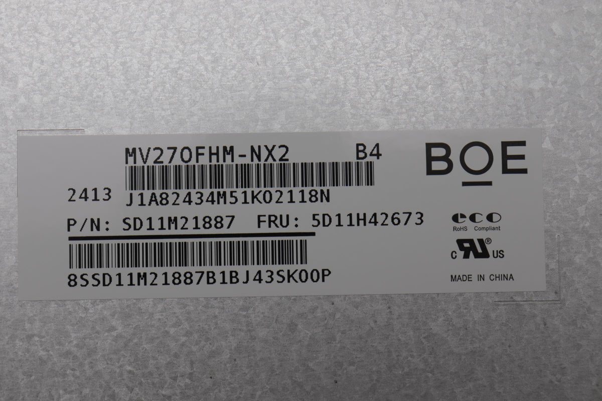 27-inch LCD display panel
